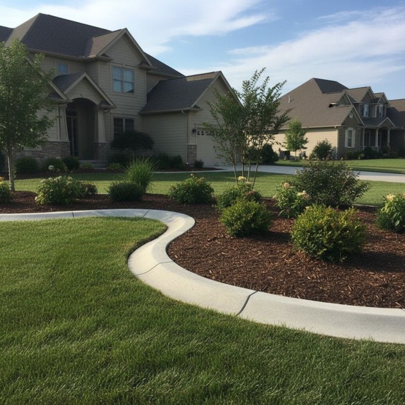 How Concrete Curbing Helps Define Landscape Borders