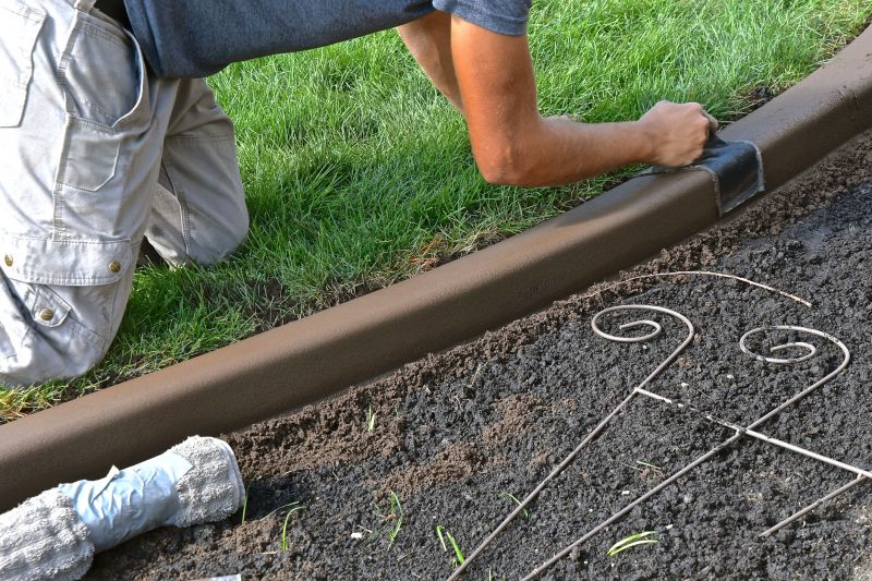 How Concrete Edging Enhances Curb Appeal